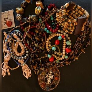 Rebecca Malone Vibrant Beaded Necklace Collection